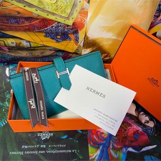 エルメス(Hermes)の【正規品】HERMES 極美品✨エルメス 『べアン』スフレ長財布 2017年購入(財布)