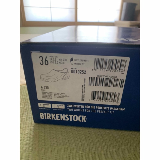 BIRKENSTOCK(ビルケンシュトック)のビルケンシュトック　A630 ブルー レディースの靴/シューズ(サンダル)の商品写真