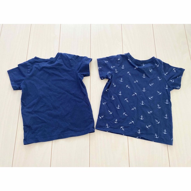 H&M(エイチアンドエム)のH&M  Tシャツ2枚セット　90cm キッズ/ベビー/マタニティのキッズ服男の子用(90cm~)(Tシャツ/カットソー)の商品写真