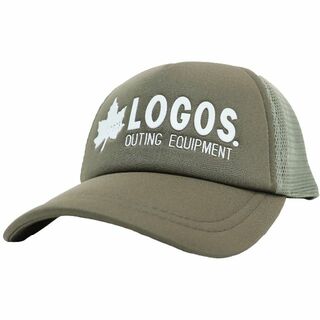 ロゴス(LOGOS)のLOGOS ロゴス メッシュキャップ トラッカー3D サイズ調節可能 カーキ新品(キャップ)