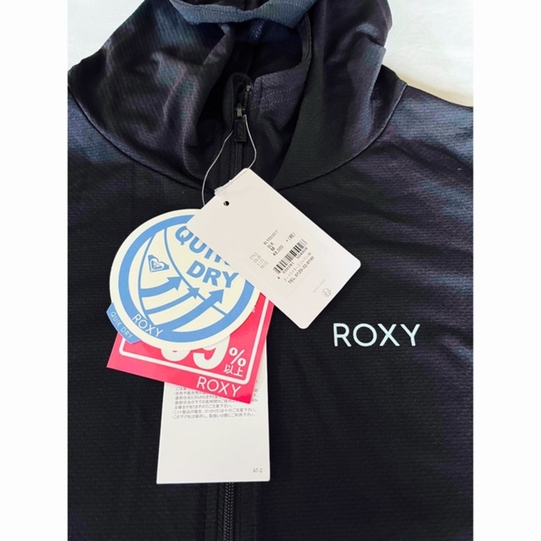 Roxy(ロキシー)の⭐︎新品タグ付き⭐︎ROXY⭐︎ラッシュガード⭐︎サイズM⭐︎ブラック レディースの水着/浴衣(水着)の商品写真