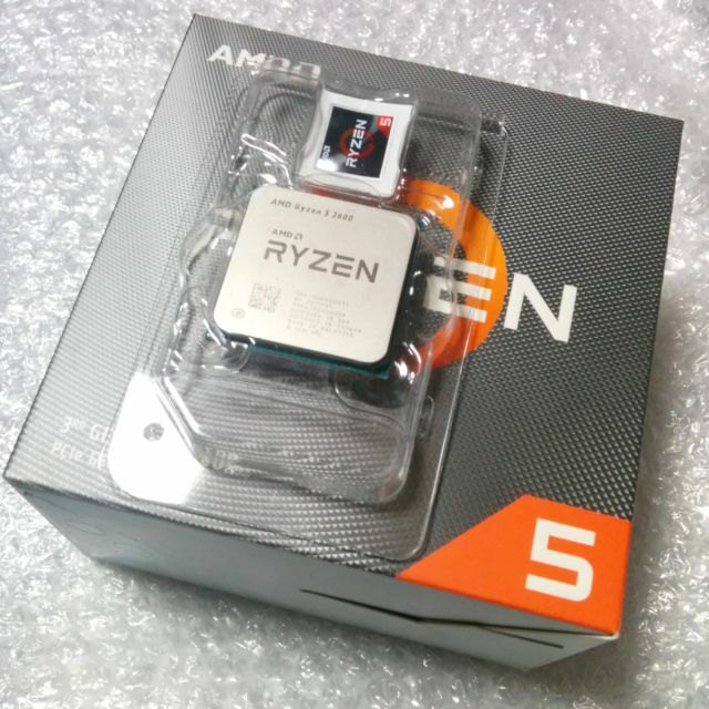 PC/タブレットRyzen 5 3600 BOX 正常動作品 AM4 AMD-CPU 6C12T