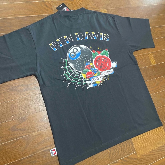 BEN DAVIS(ベンデイビス)のMuro's様 専用 BEN DAVIS "GOOD LUCK" Tシャツ メンズのトップス(Tシャツ/カットソー(半袖/袖なし))の商品写真