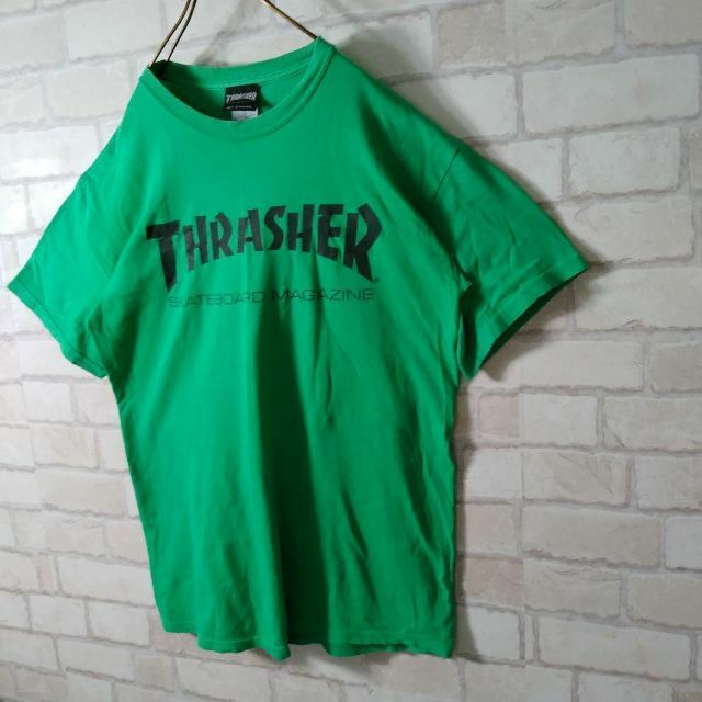 THRASHER(スラッシャー)のTHRASHER スラッシャー プリントロゴ Tシャツ L相当 メンズのトップス(Tシャツ/カットソー(半袖/袖なし))の商品写真