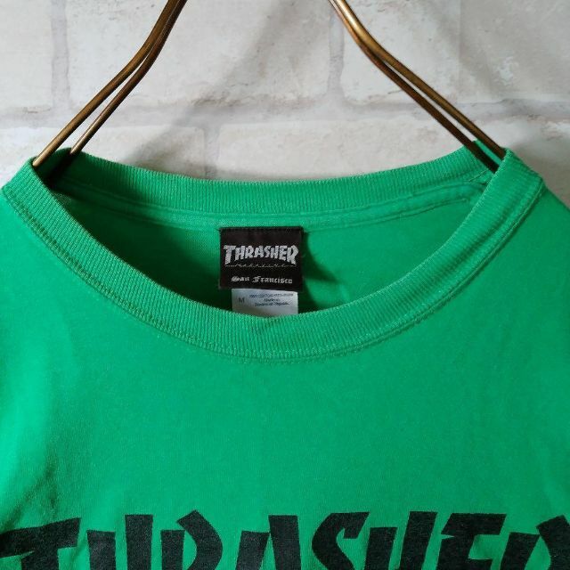 THRASHER(スラッシャー)のTHRASHER スラッシャー プリントロゴ Tシャツ L相当 メンズのトップス(Tシャツ/カットソー(半袖/袖なし))の商品写真