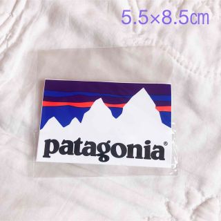 パタゴニア(patagonia)のpatagonia  ステッカー　白　　　5.5×8.5㎝(その他)