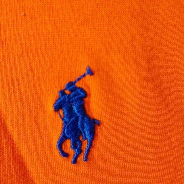 Ralph Lauren(ラルフローレン)のPolo Ralph Lauren ワンポイント ロゴ 刺繍 M相当 メンズのトップス(Tシャツ/カットソー(半袖/袖なし))の商品写真