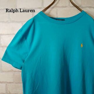 Polo Ralph Lauren ワンポイント 刺繍ロゴ Tシャツ L相当(Tシャツ/カットソー(半袖/袖なし))