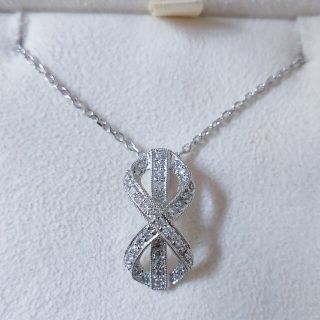 【トップのみ専用】ネックレス 0.51ct K18WG ジュエリーマキ