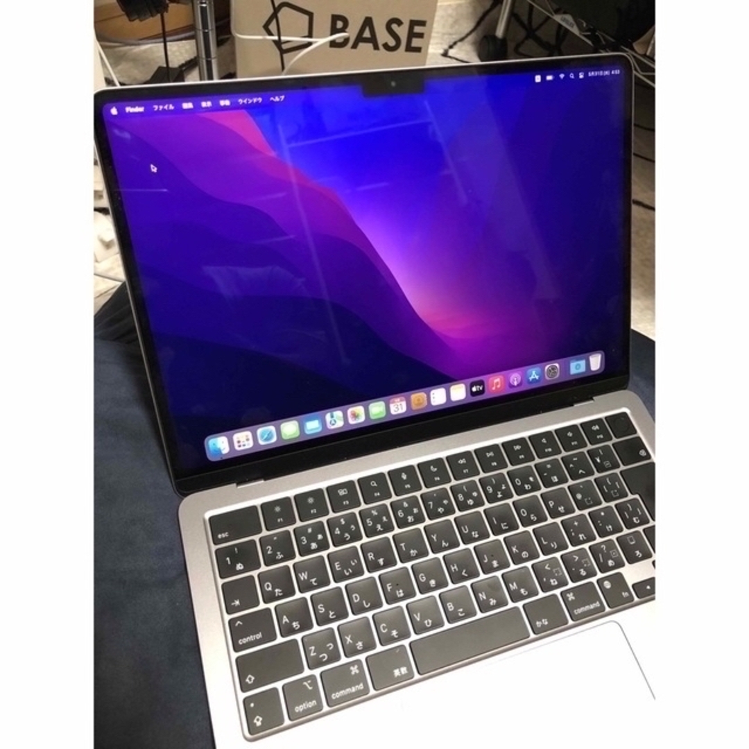 MacBook Air M2 8Gメモリ256G SSD 良品 - sorbillomenu.com