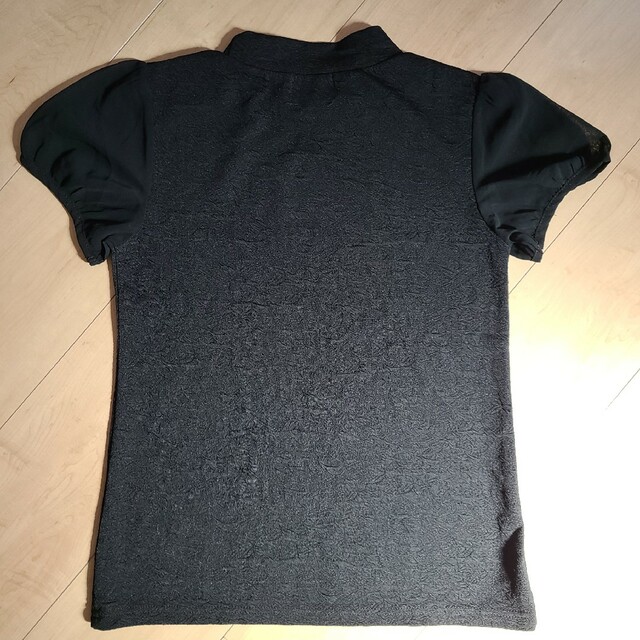 EMSEXCITE(エムズエキサイト)のししし、シンプルなブラックがカワちい！サイズS EMSEXCITEでござ レディースのトップス(Tシャツ(半袖/袖なし))の商品写真