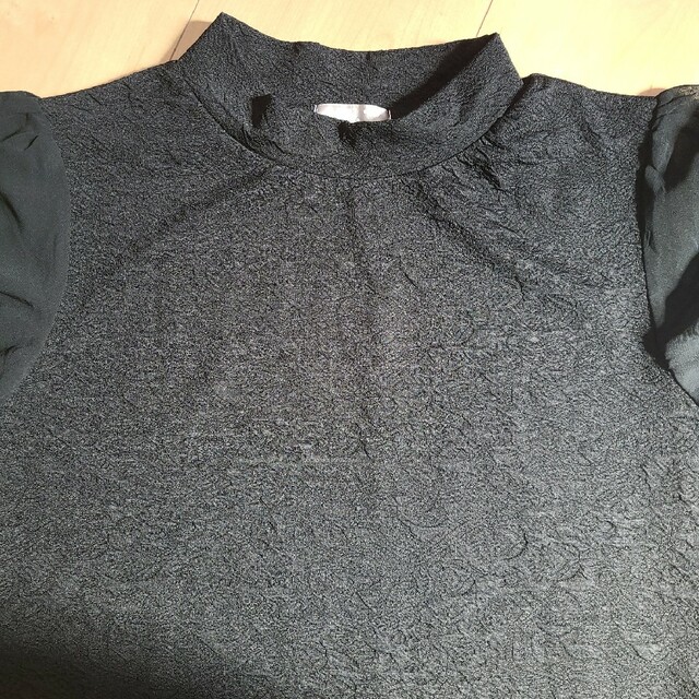 EMSEXCITE(エムズエキサイト)のししし、シンプルなブラックがカワちい！サイズS EMSEXCITEでござ レディースのトップス(Tシャツ(半袖/袖なし))の商品写真