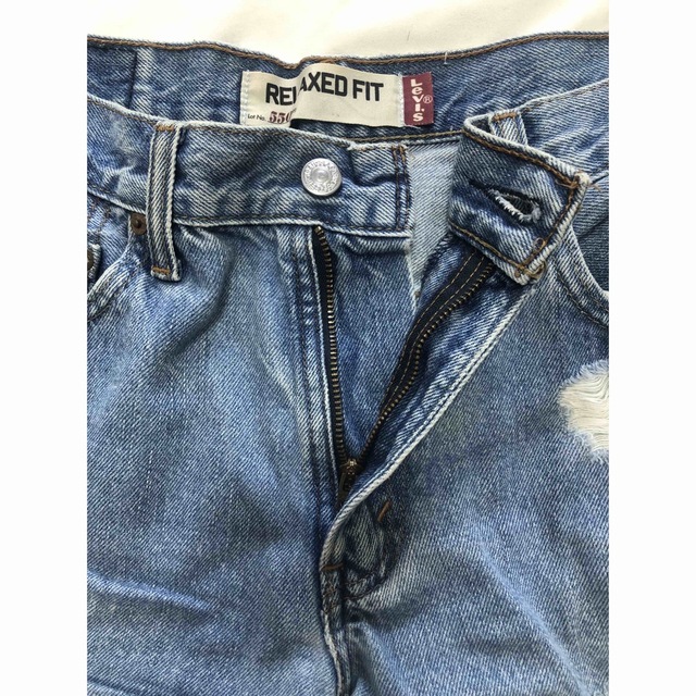 Levi's(リーバイス)の【きなこ様専用】Levi's リーバイス550 デニム　ショートパンツ　古着 レディースのパンツ(ショートパンツ)の商品写真