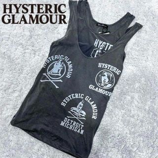 ヒステリックグラマー(HYSTERIC GLAMOUR)のタグ付【未使用品】ヒステリックグラマー レイヤード プリントタンクトップ(タンクトップ)