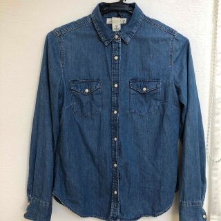 エイチアンドエム(H&M)のH&M デニムシャツ　長袖(シャツ/ブラウス(長袖/七分))