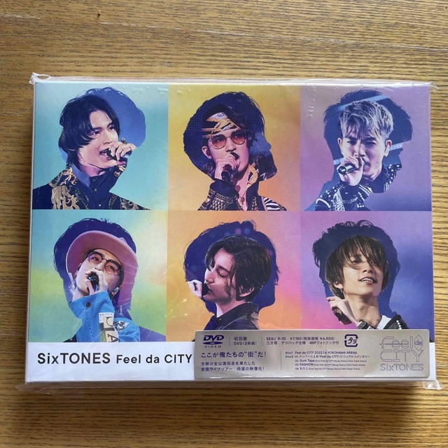 SixTONES(ストーンズ)のSixTONES  Feel　da　CITY（初回盤） DVD エンタメ/ホビーのDVD/ブルーレイ(ミュージック)の商品写真