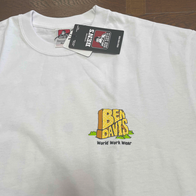BEN DAVIS(ベンデイビス)の2023年サマー BEN DAVIS "BUILD LOGO" Tシャツ メンズのトップス(Tシャツ/カットソー(半袖/袖なし))の商品写真