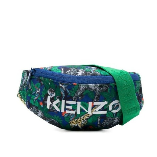 KENZO ケンゾー ボディバッグ ベルトバッグ アニマルプリントメンズ