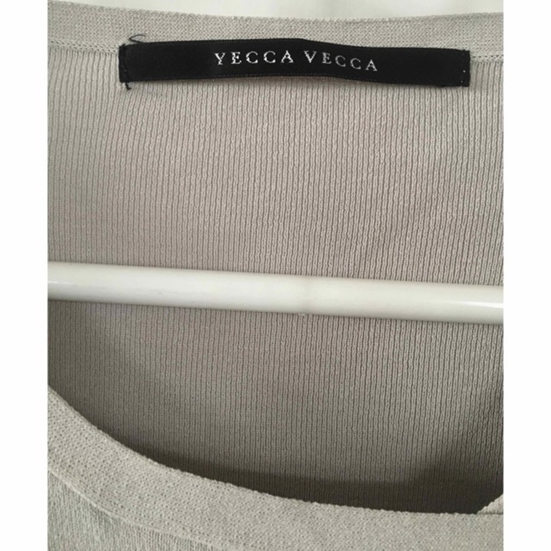 YECCA VECCA(イェッカヴェッカ)のライダース　ニット レディースのジャケット/アウター(ライダースジャケット)の商品写真