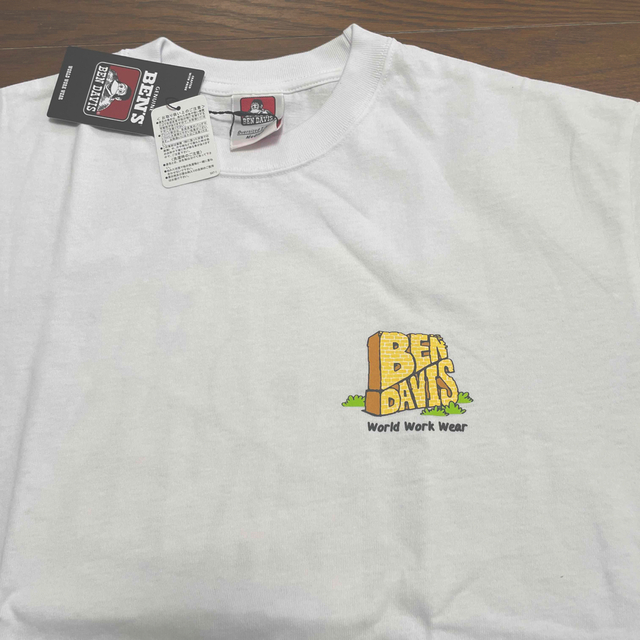 BEN DAVIS(ベンデイビス)の2023年サマー BEN DAVIS "BUILD LOGO“Tシャツ メンズのトップス(Tシャツ/カットソー(半袖/袖なし))の商品写真