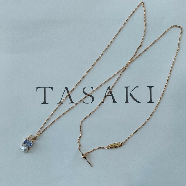 アクセサリーSakuraさま専用　TASAKI タサキネックレス　チャームコレクションK18