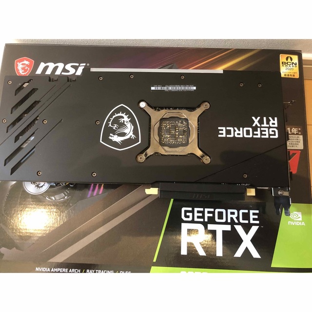 MSI  GeForce RTX 3070 GAMING X TRIO スマホ/家電/カメラのPC/タブレット(PCパーツ)の商品写真