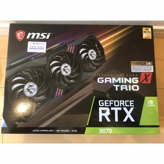MSI  GeForce RTX 3070 GAMING X TRIO(PCパーツ)