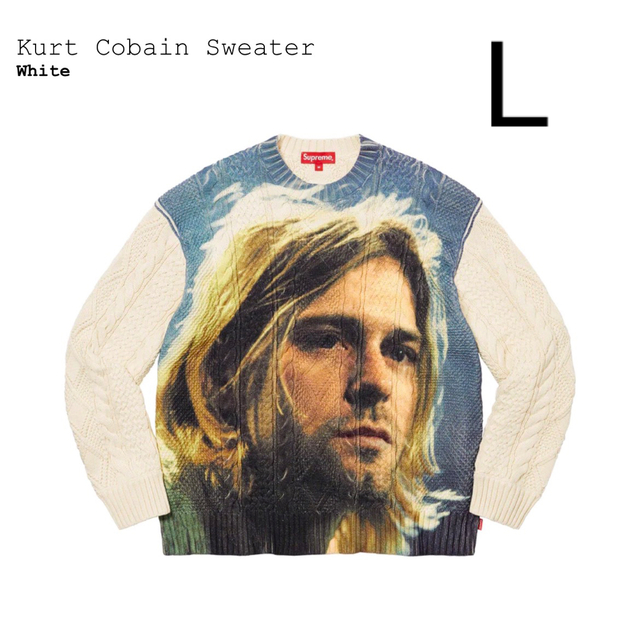 Supreme(シュプリーム)のSupreme Kurt Cobain Sweater (L) メンズのトップス(ニット/セーター)の商品写真