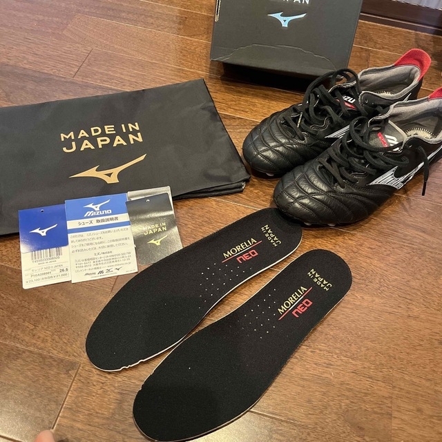 サッカースパイク ミズノ モレリア 26.5 サッカースパイク ミズノ モレリア 26.5