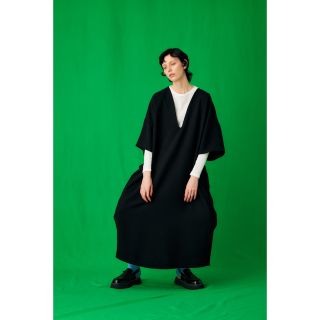 値引 完売 ENFOLD エンフォルド ワンピース ドレス ダークグリーン