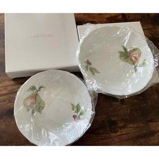 ノリタケ(Noritake)の【未使用】ノリタケ　Fine porcelain 皿2枚(食器)