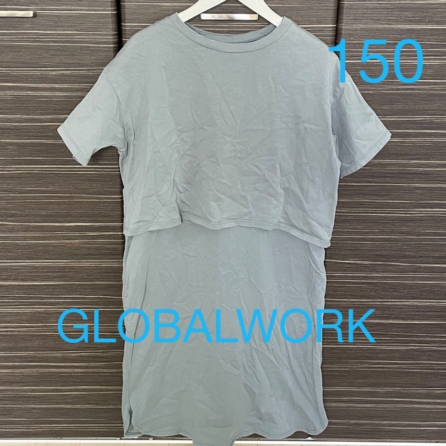 GLOBAL WORK GLOBAL WORK 150㎝ セットアップ ワンピースの通販 by asacoco's shop｜グローバルワーク ならラクマ