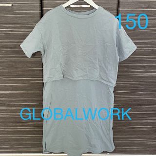 グローバルワーク(GLOBAL WORK)のGLOBAL WORK  150㎝　セットアップ　ワンピース(ワンピース)