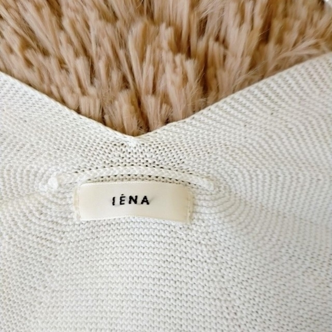 IENA(イエナ)のアカリズム様ご専用　IENA　美品　コクーンニットプルオーバー　半袖サマーニット レディースのトップス(ニット/セーター)の商品写真