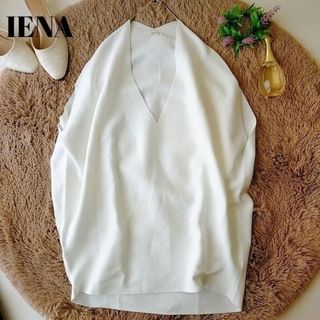 イエナ(IENA)のアカリズム様ご専用　IENA　美品　コクーンニットプルオーバー　半袖サマーニット(ニット/セーター)