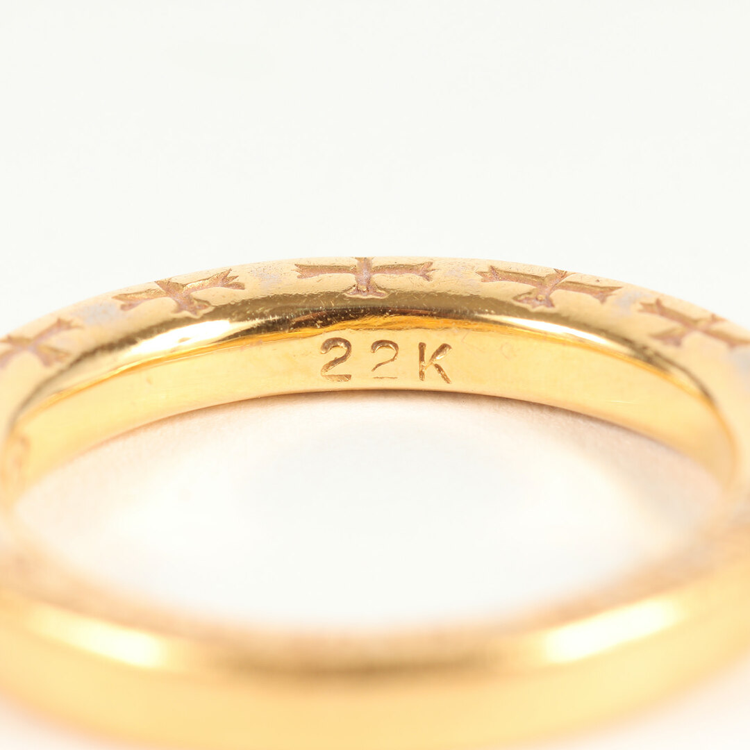 CHROME HEARTS クロムハーツ ナローリング サイズ:10号 NTFL 22K