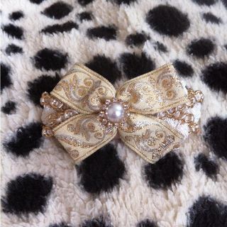 ♡クラシカルリボンバレッタ♡(ヘアピン)
