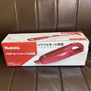 マキタ(Makita)のマキタ 充電式クリーナー CL105DWNR レッド 【新品】(掃除機)