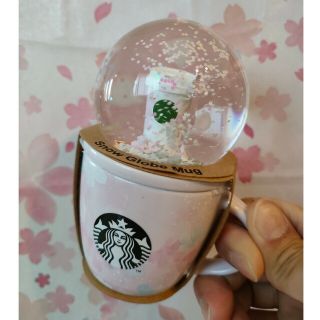 スターバックス(Starbucks)のSAKURA 2020 スノーグローブ&マグ 89ml(マグカップ)