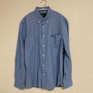 フレッドペリー(FRED PERRY)のフレッドペリー ドット柄 長袖シャツ Mサイズ(シャツ)