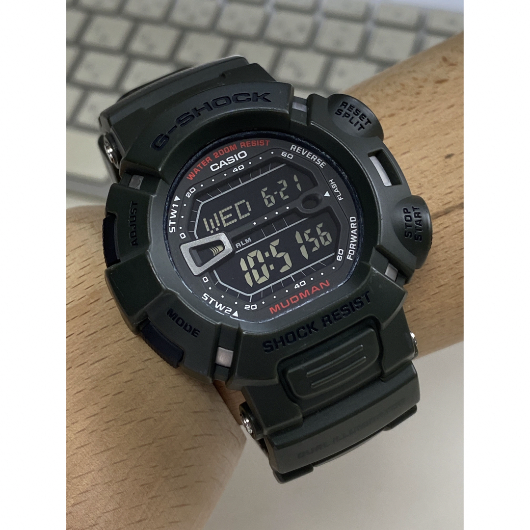 CASIO G-SHOCK G-9000グリーン - 腕時計(デジタル)