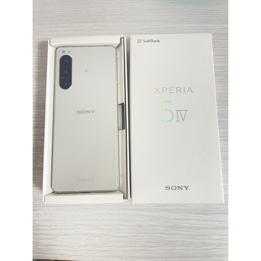 SONY Xperia5Ⅳ エクリュホワイト　SIMフリースマホ/家電/カメラ