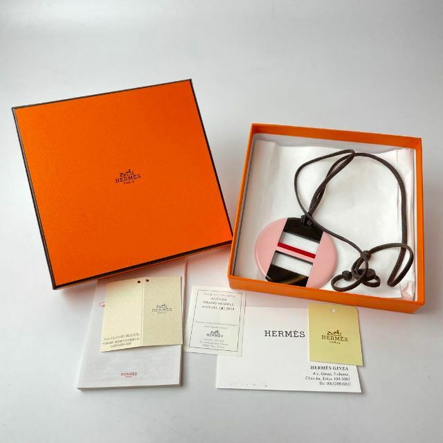 エルメス HERMES バッファローホーン ペンダント ネックレス 箱付き | フリマアプリ ラクマ