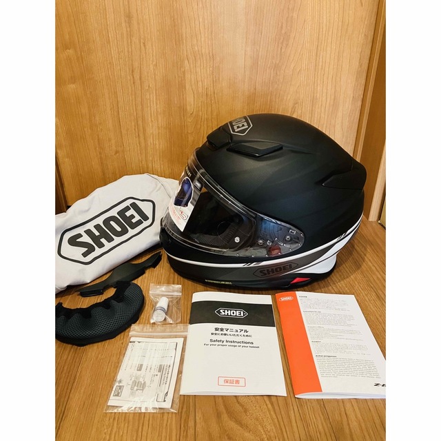 SHOEI Z-8 NOCTURNE 廃盤モデル 購入1年未満 XL 付属品付