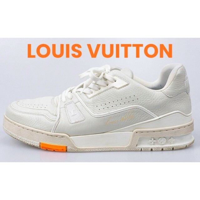 クリーニング済】Louis Vuitton LVトレイナー ヴァージル 7.5の通販 by