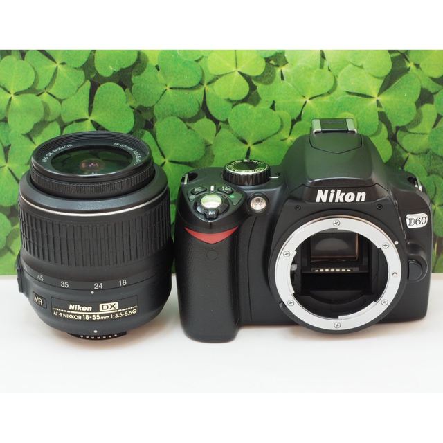 Nikon - 【美品】スマホへ転送も可能❤️Nikon D60レンズセットの通販