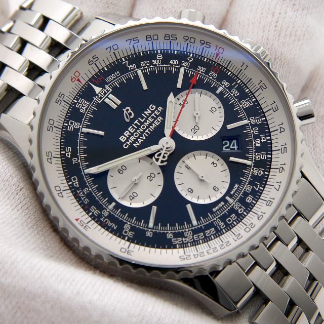 BREITLING(ブライトリング)の美品 ブライトリング 腕時計 ナビタイマー クロノ AB0127211B1A1 メンズの時計(腕時計(アナログ))の商品写真