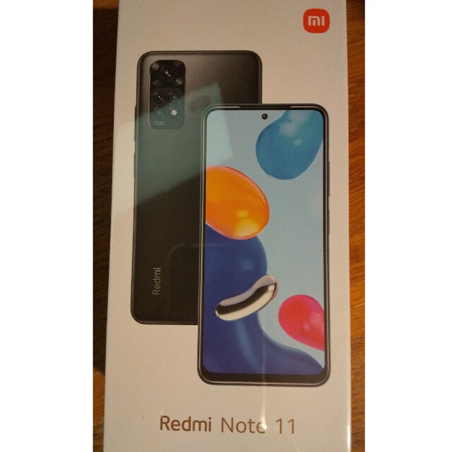 交渉中 新品未開封 Xiaomi Redmi Note 11 トワイライトブルー