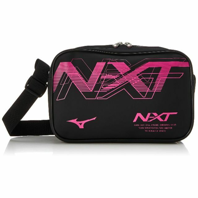 【色: ブラック/ピンク】[ミズノ] ショルダーバッグ N-XTショルダーバッグ