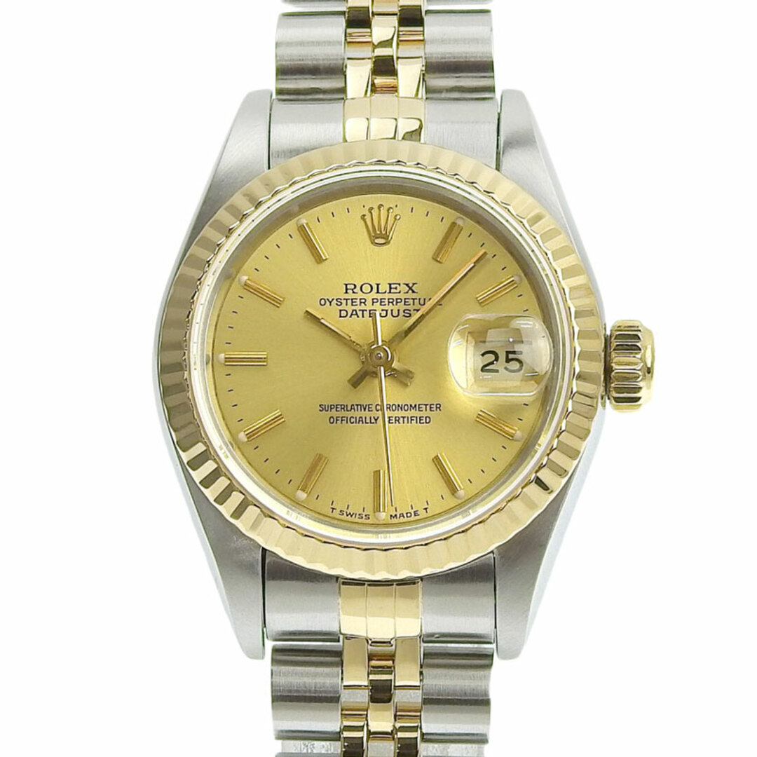 ロレックス ROLEX SS YG シャンパン 69173 RO0219